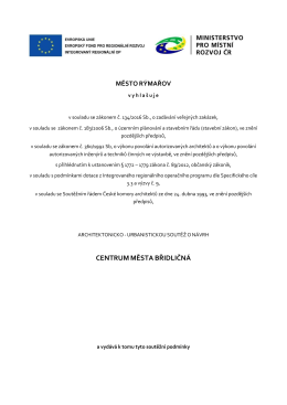 Centrum města Břidličn&aacute;