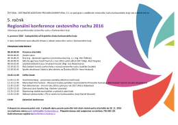 Program konference ke stažen&iacute; ()
