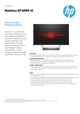 PSG Consumer Monitor Features Datasheet