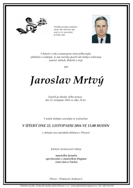 parte - Pohřební služba Přerov