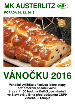Vánočka 2016