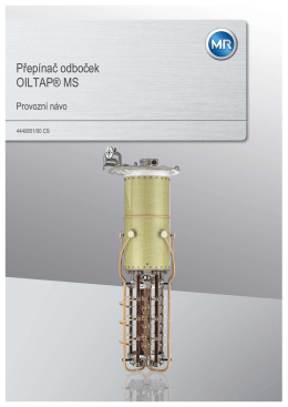 Přepínač odboček OILTAP® MS