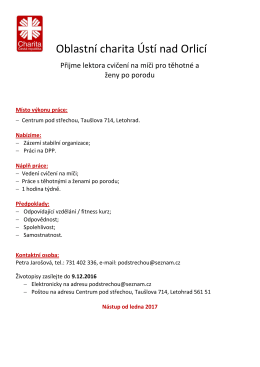 inzer&aacute;t lektor cvičen&iacute; nam m&iacute;či