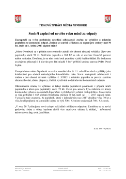 cel&aacute; zpr&aacute;va - Město Nymburk