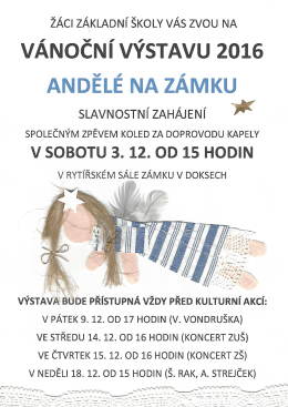 Vánoční výstava