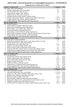 ZDE - Menuexpress