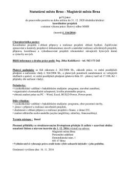 Statut&aacute;rn&iacute; město Brno - Magistr&aacute;t města Brna