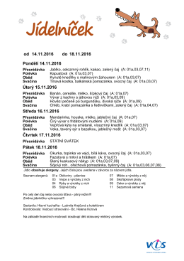 J&iacute;deln&iacute;ček 14.11.