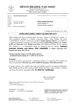 Odbor investic a spr&aacute;vy majetku