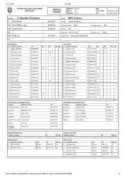 ZDE - TJ Spartak Chrastava
