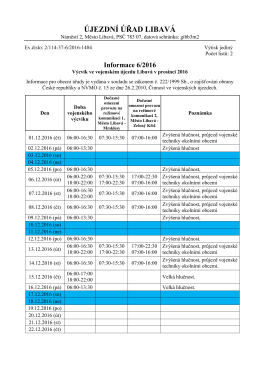 Informace 6/2016