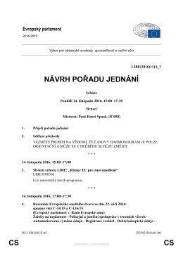 CS CS N&Aacute;VRH POŘADU JEDN&Aacute;N&Iacute;