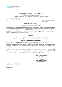 VASZKO Olga - Ministerstvo vnitra České republiky