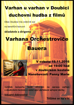Varhana Orchestroviče Bauera