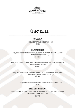 poledni menu
