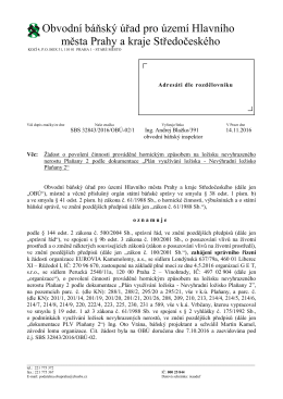 Příloha č. 2 - oznámení o zahájení řízení
