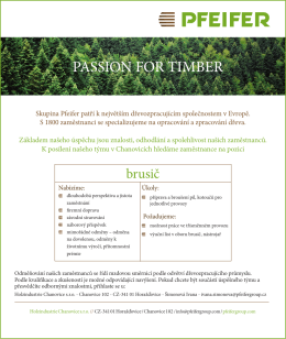 passion for timber