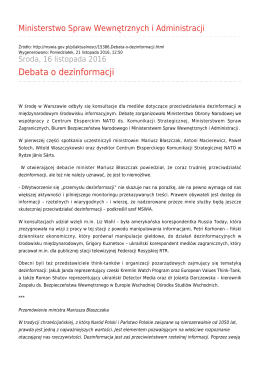 Generuj PDF - Ministerstwo Spraw Wewnętrznych i Administracji