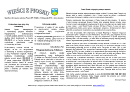 tutaj - Strona miejscowości Piasek