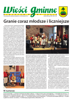 Wieści Gminne - listopad 2016