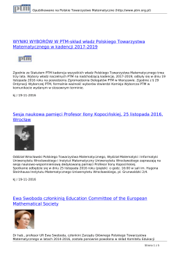 Ewa Swoboda członkinią Education Committee of the European