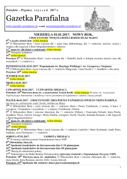 GazetkaParafialna