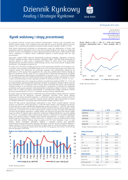 Dziennik Rynkowy - PKO Bank Polski