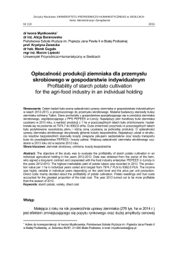 Oglądaj/Otwórz - Uniwersytet Przyrodniczo