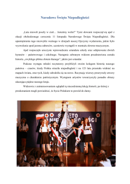 &bdquo;Lata niewoli poszły w cień