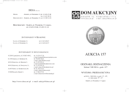 DOM AUKCYJNY - DESA Dzieła Sztuki i Antyki
