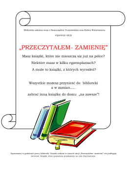 „PRZECZYTAŁEM