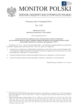 MONITOR POLSKI