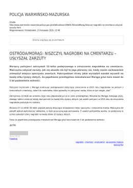 Generuj PDF - Policja Warmińsko