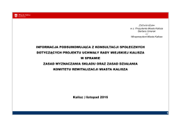 Tutaj - Rewitalizacja Kalisz
