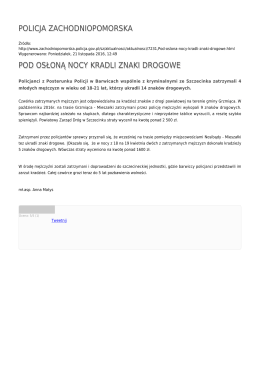 Generuj PDF - Policja Zachodniopomorska