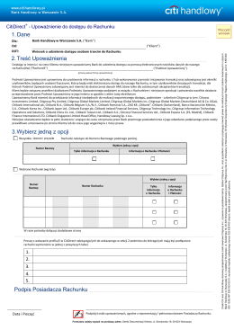 Pobierz - Citi Handlowy