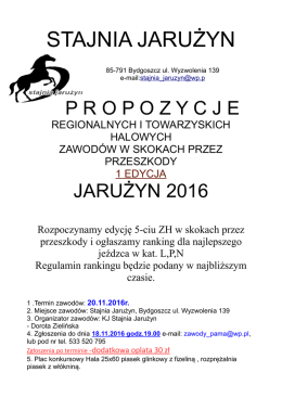 stajnia jarużyn