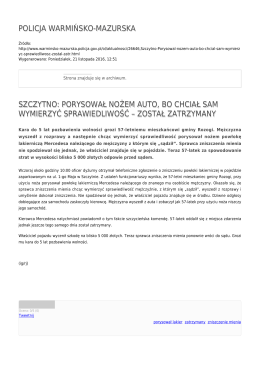 Generuj PDF - Policja Warmińsko
