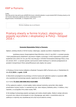 Generuj PDF - KWP w Poznaniu