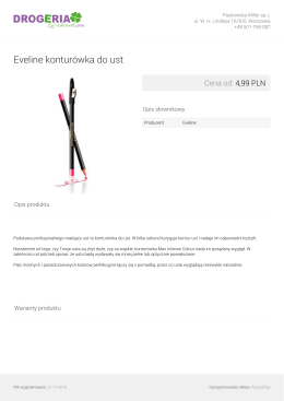Eveline kontur&oacute;wka do ust