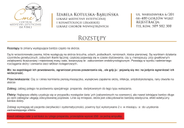 Rozstępy to zmiany występujące bardzo często na