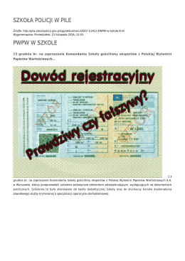 Generuj PDF - Szkoły Policji w Pile
