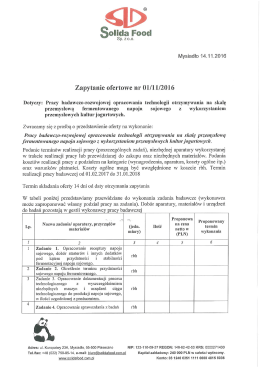 Zapytanie ofertowe - plik do pobrania