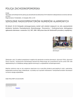 Generuj PDF - Policja Zachodniopomorska