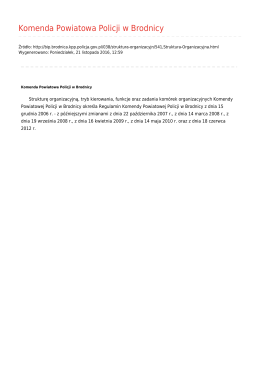Generuj PDF - Komenda Powiatowa Policji w Brodnicy