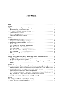 Spis treści - Wydawnictwo UMCS