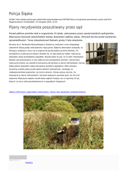 Generuj PDF - Policja Śląska