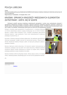 Generuj PDF - Policja Lubelska