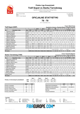 Trefl Sopot vs Siarka Tarnobrzeg 78