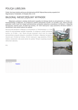 Generuj PDF - Policja Lubelska